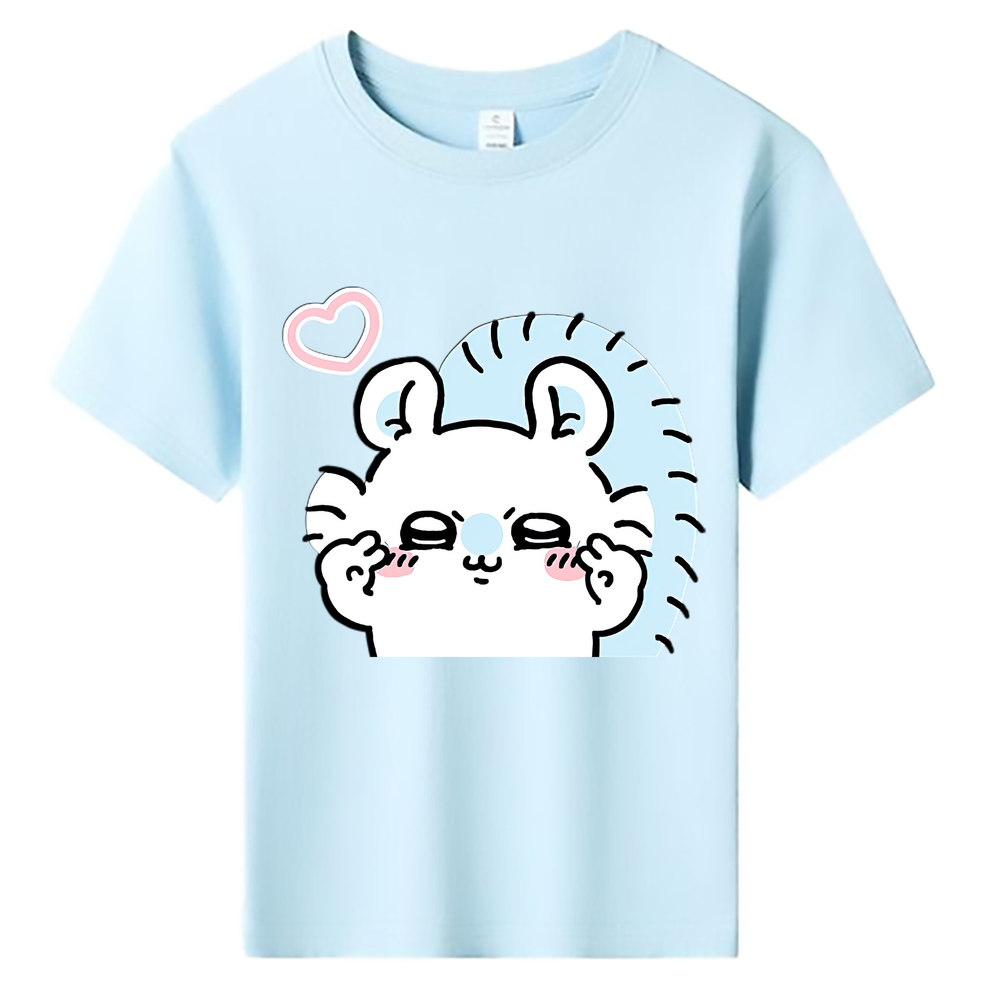 （画像用） ちいかわ モモンガ Chii-kawa Momonga 綿100％キッズTシャツ（フロントプリント）
